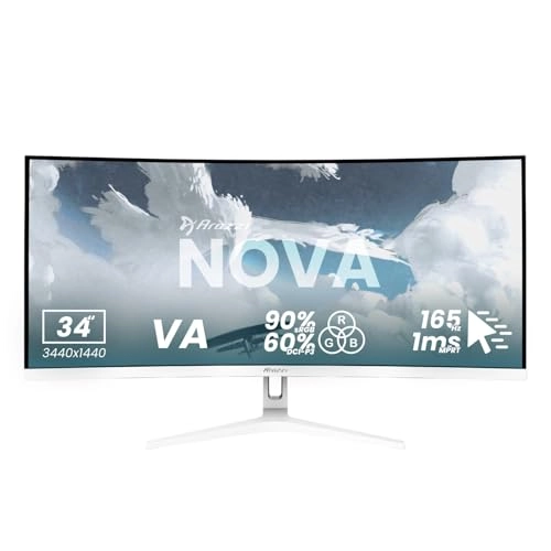 Nova - AZ-NO-34T2K165-WT 34 Inches 3440x1440