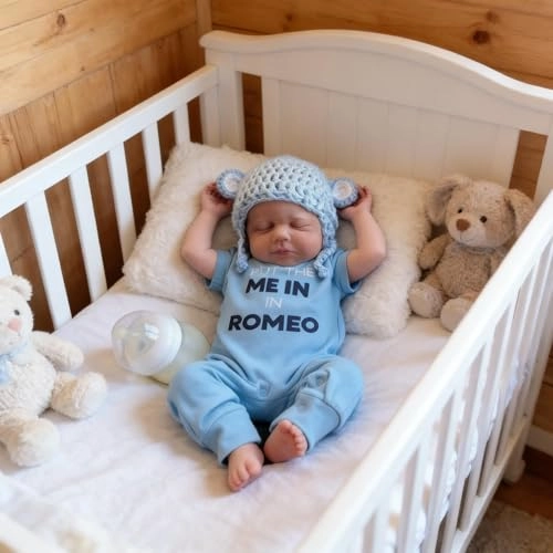 Reborn Baby Doll - 20 Inch Cloth Body Vinyl Limbs Sleeping Newborn Ages 3+