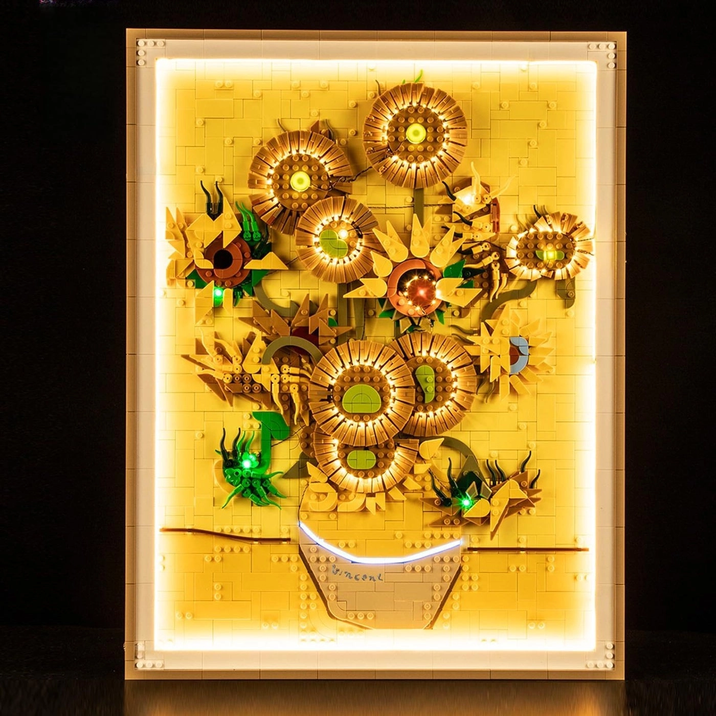 20 Light Kit - Vincent Van Gogh Sunflowers Compatible with 31215