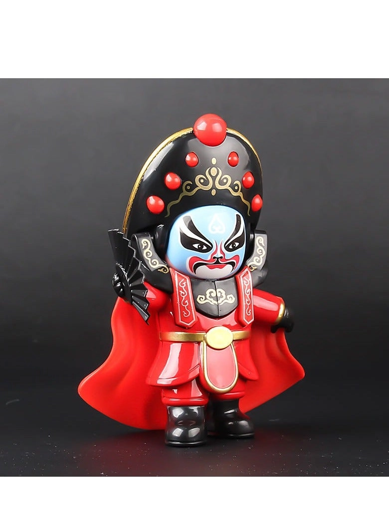 Generic Sichuan Opera Face Changing Doll - changeable four faces ABS environmentally friendly plastic