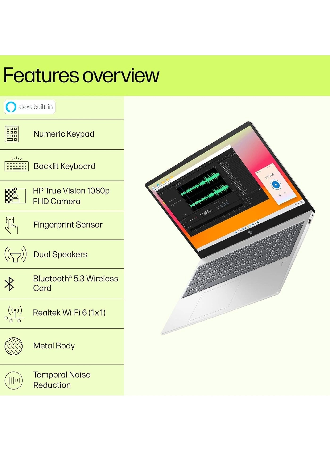 15-fd0000nx - 15.6'' Core i7-1355U 16GB DDR4 512GB SSD
