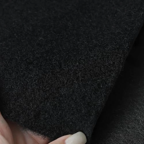 Underfelt Carpet - 47inx71in Black 100% Polyester