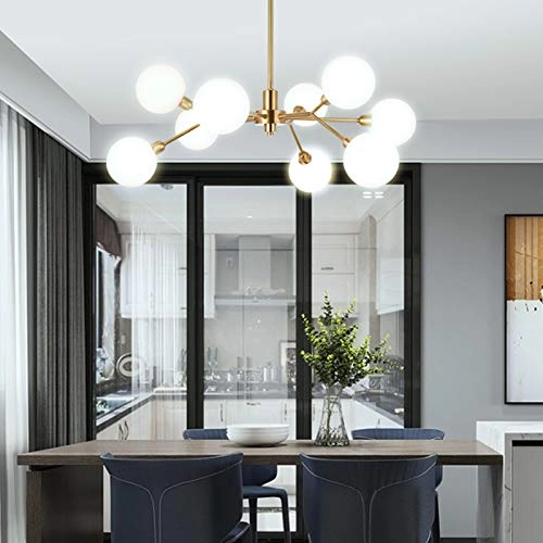 Magic Bean Molecule Chandelier