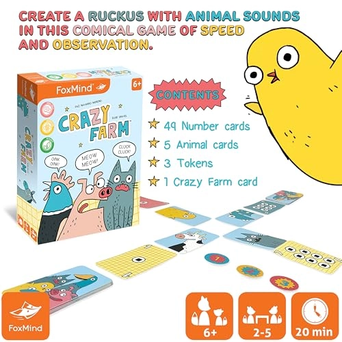 Crazy Farm - English 6 - 8 years