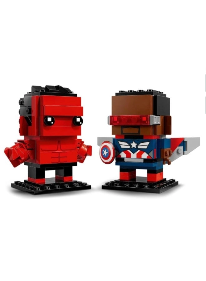 LEGO Captain America & Red Hulk Figures (40668)
