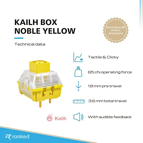 Kailh Box - 10 Pcs Plate Mounted ( 3 Pins)