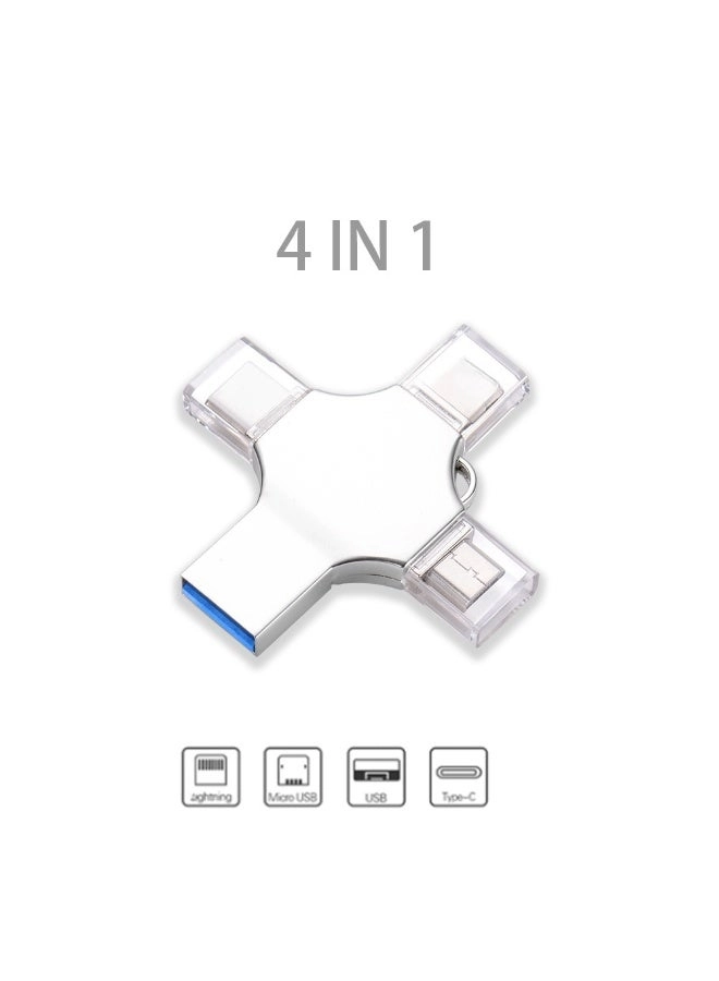 4 in 1 USB 3.0 Thumb Drive - 256GB