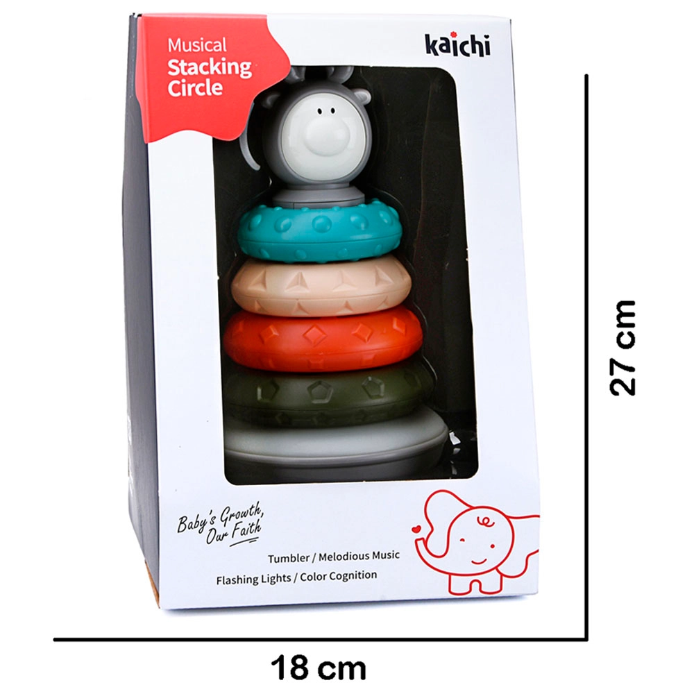 Stacking Circle Rings - Suitable for 12 months and above