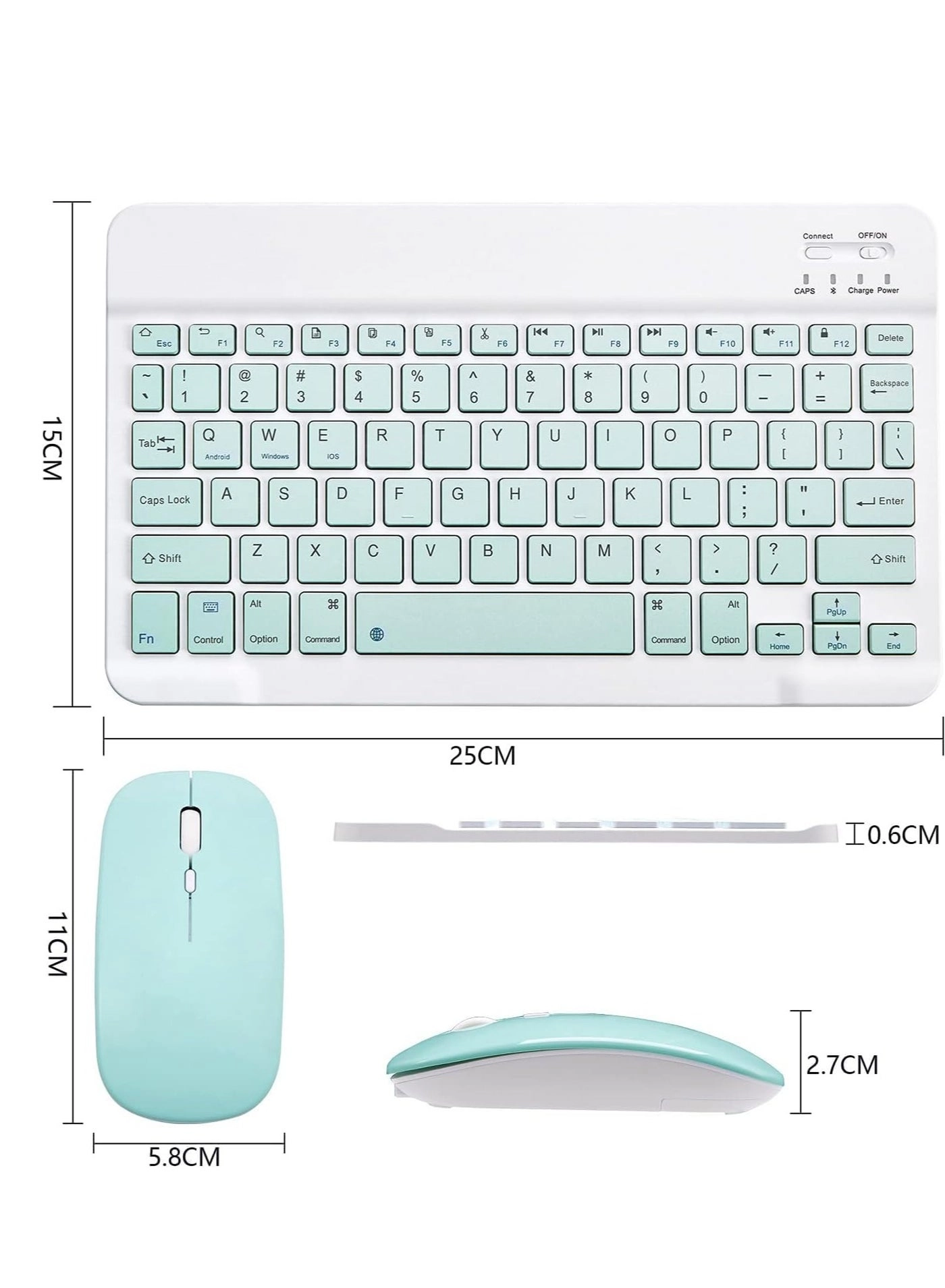 Keyboard and Mouse Combo - US Wireless