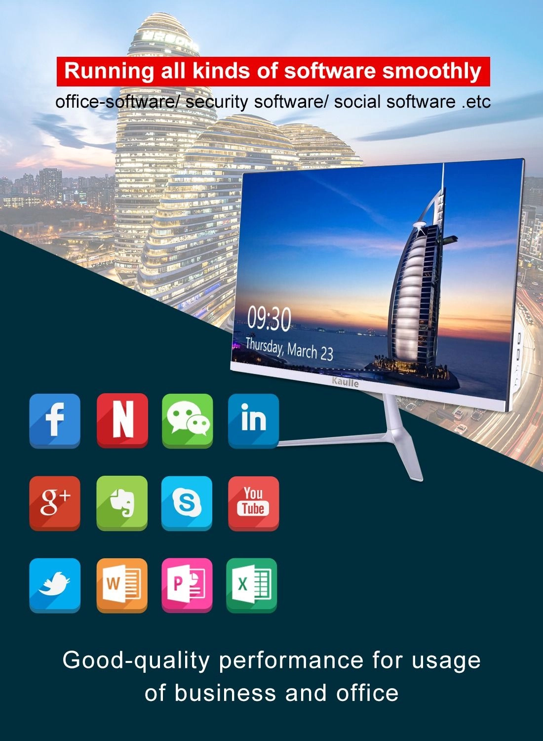 KLL2381 - 256 GB 23.8 inch Intel Core I5 3320M