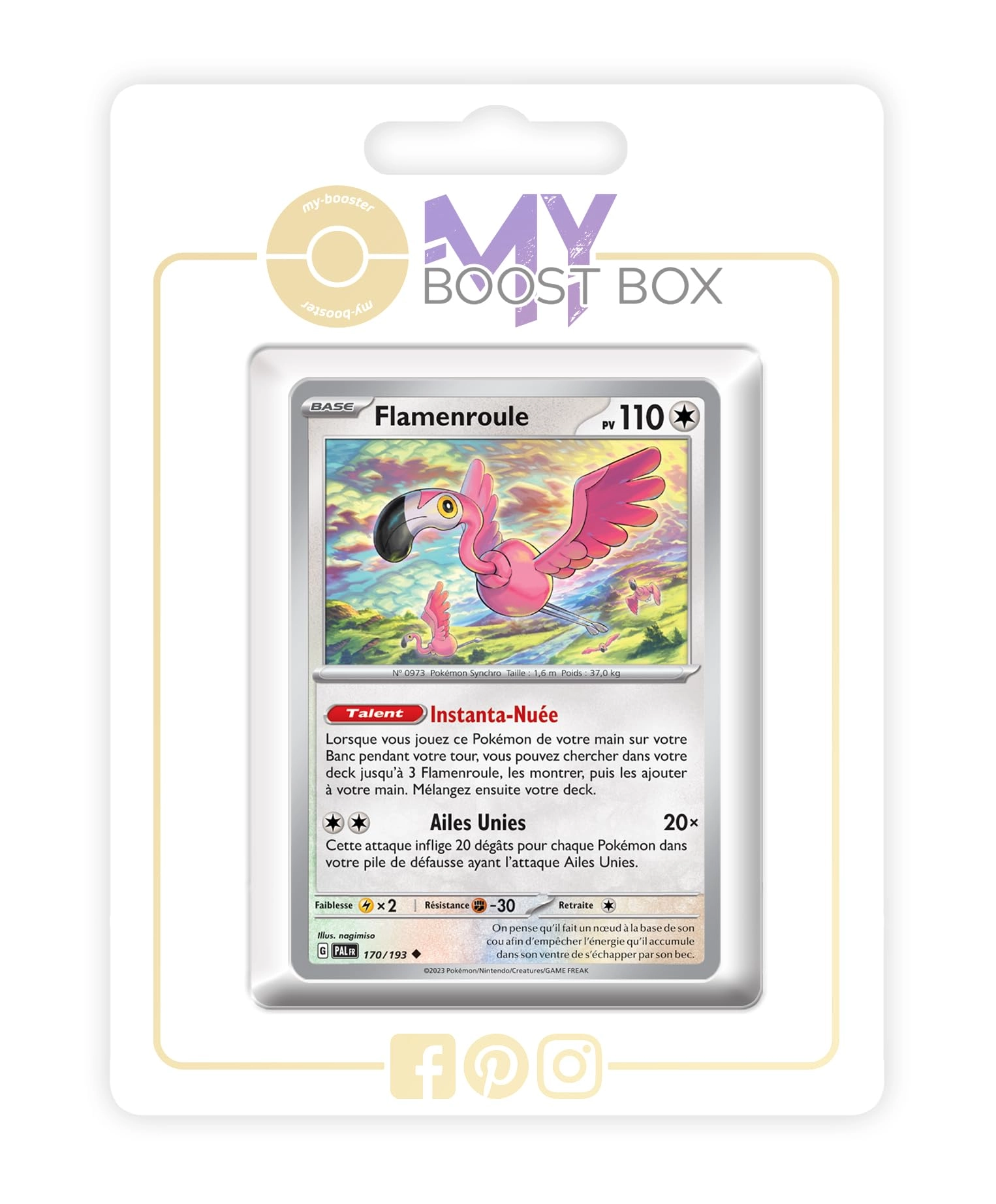 Pokémon Company SV02-FR-MB-170 - 10pcs