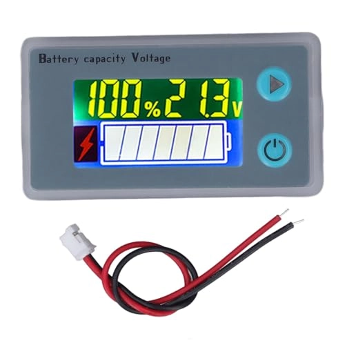 battery capacity voltage tester - 10-100V LCD