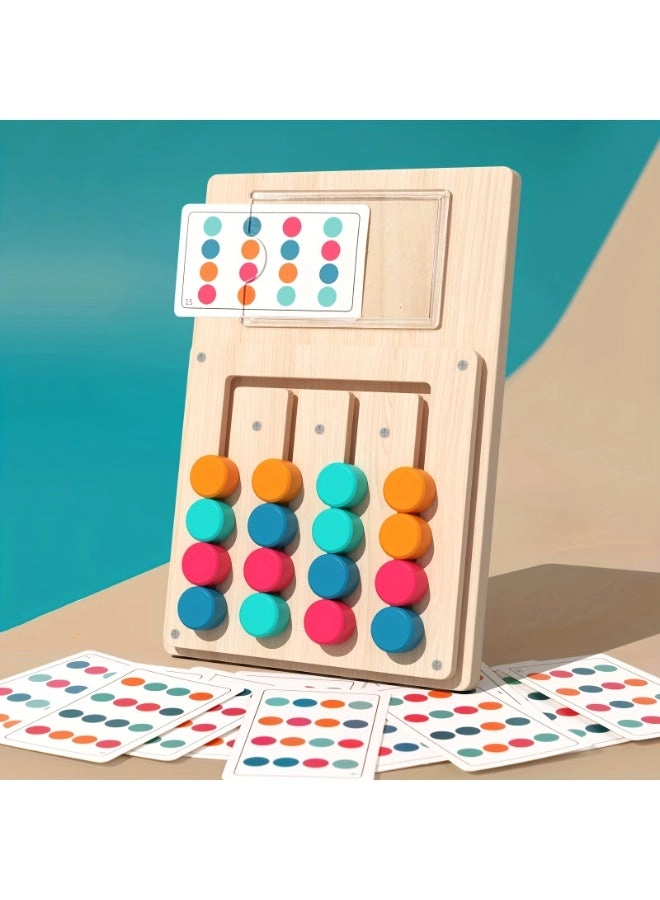 Wooden Bead Pattern Matching Board - 3+ Years