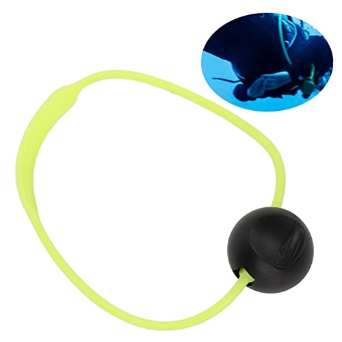 Diving Cylinder Knocker Ball - Black Strap + Orange Ball silicone