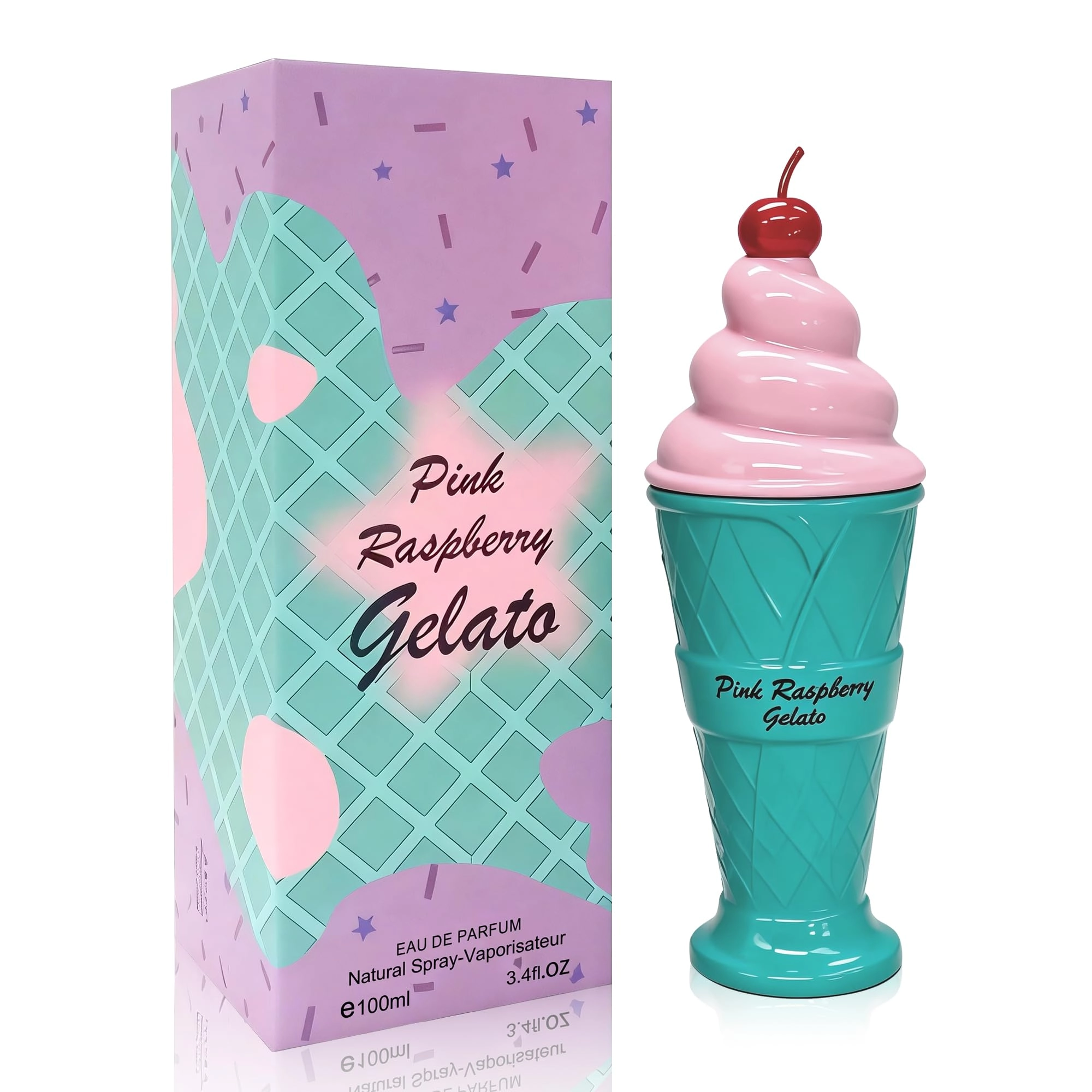 AFLUXE Pink Raspberry Gelato - Eau de Parfum 3.4 Fluid Ounces