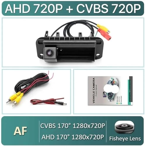 Rear View Camera Fisheye - Night vision Wired 1080P