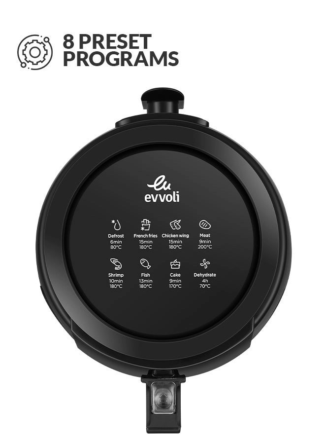 Digital Control Panel Air Fryer EVKA-AF4008D