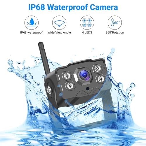 Wireless Digital Backup Camera - Night Vision 1080P