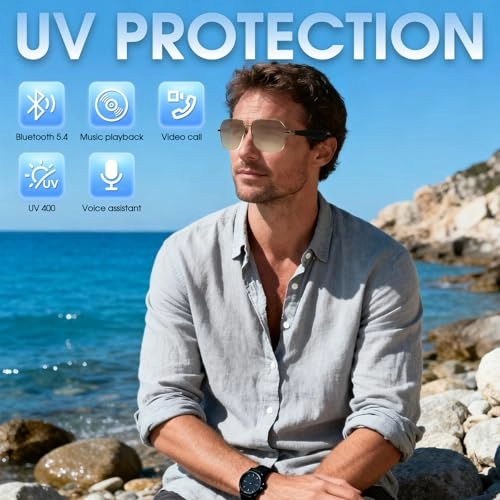 QT-35 - Bluetooth 5.4 140 Languages Black Frame Grey Lens