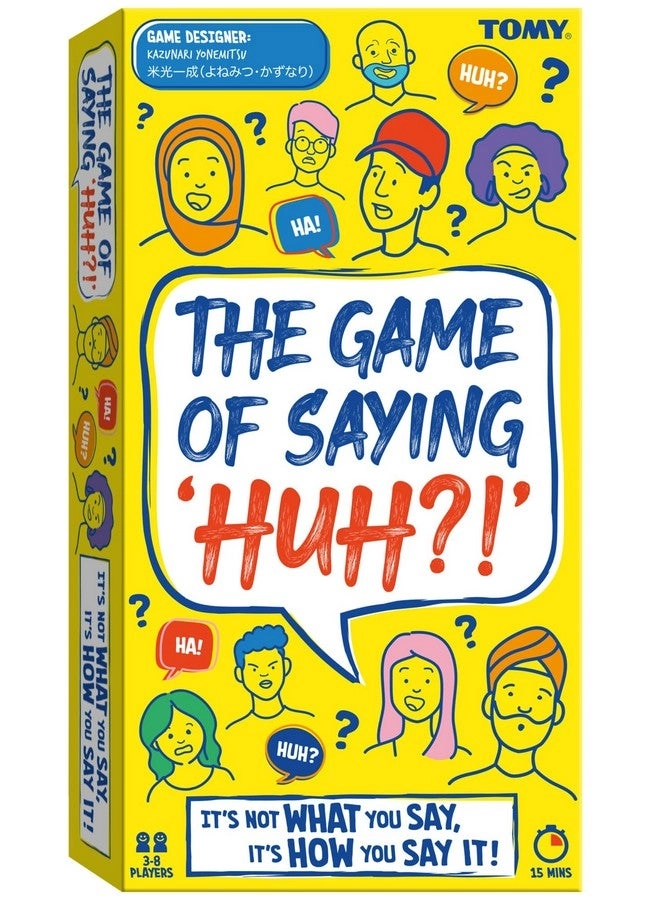 The Game of Saying 'Huh?!' - English Ages 8 Years and Up