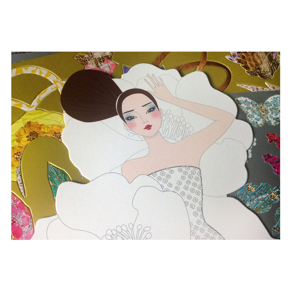 Creative Kit Haute Couture - 5 dolls 30 x 20 cm