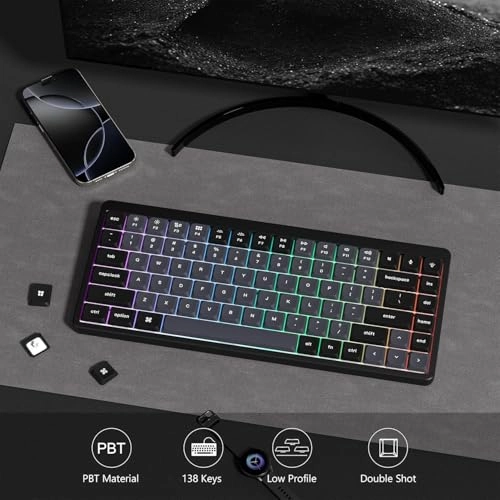 Low Profile Keycaps - ANSI US USB