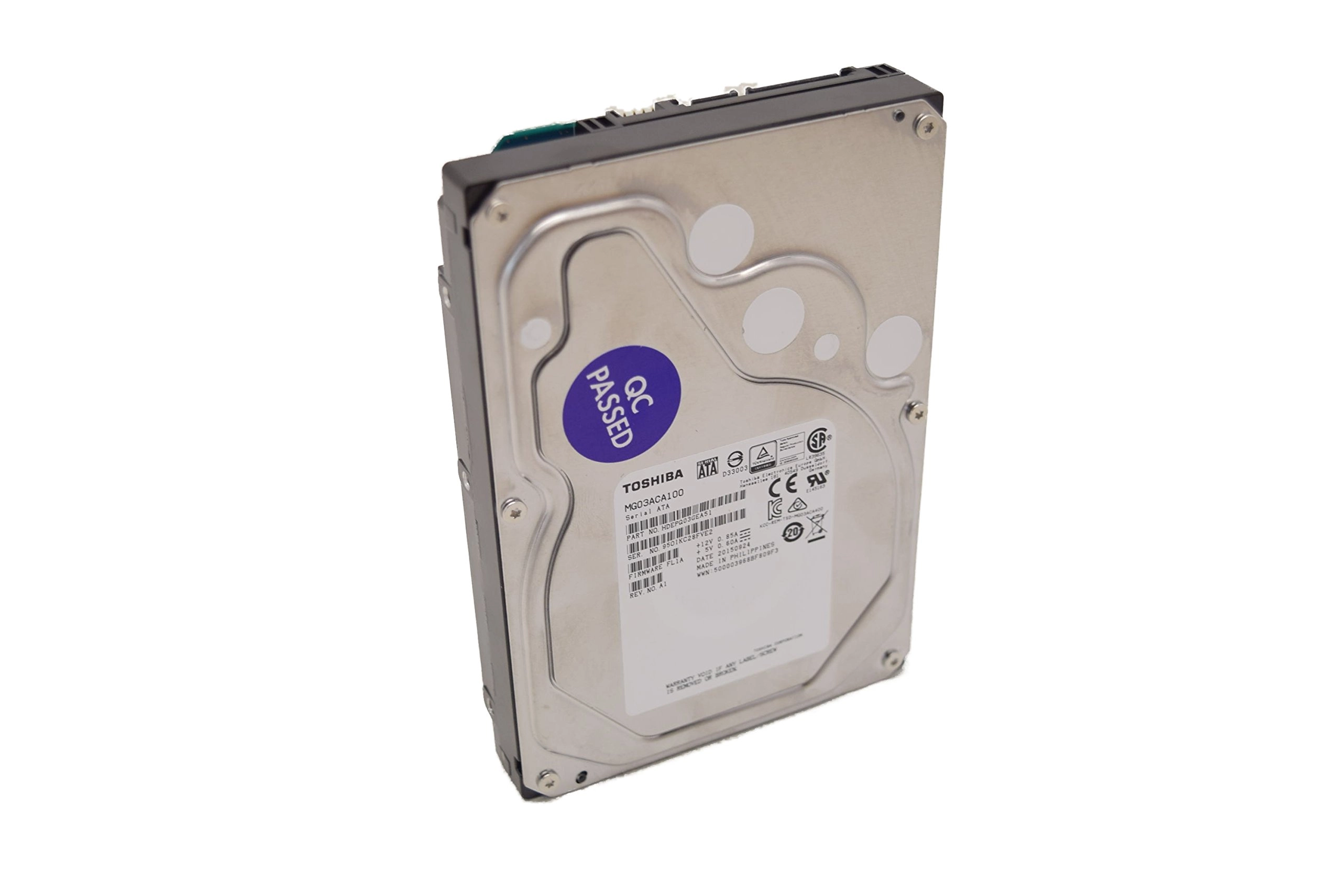 Toshiba MG03ACA 3.5" 7200rpm 64MB SATA 60Gb/s (MG03ACA100) - 1TB