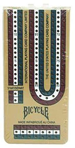 Folding Cribbage Board - 12" 3 Track