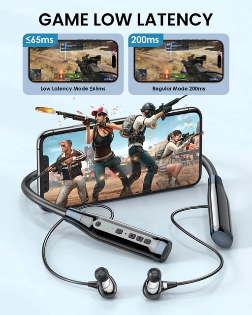 Neckband Headphones Wireless Earbud