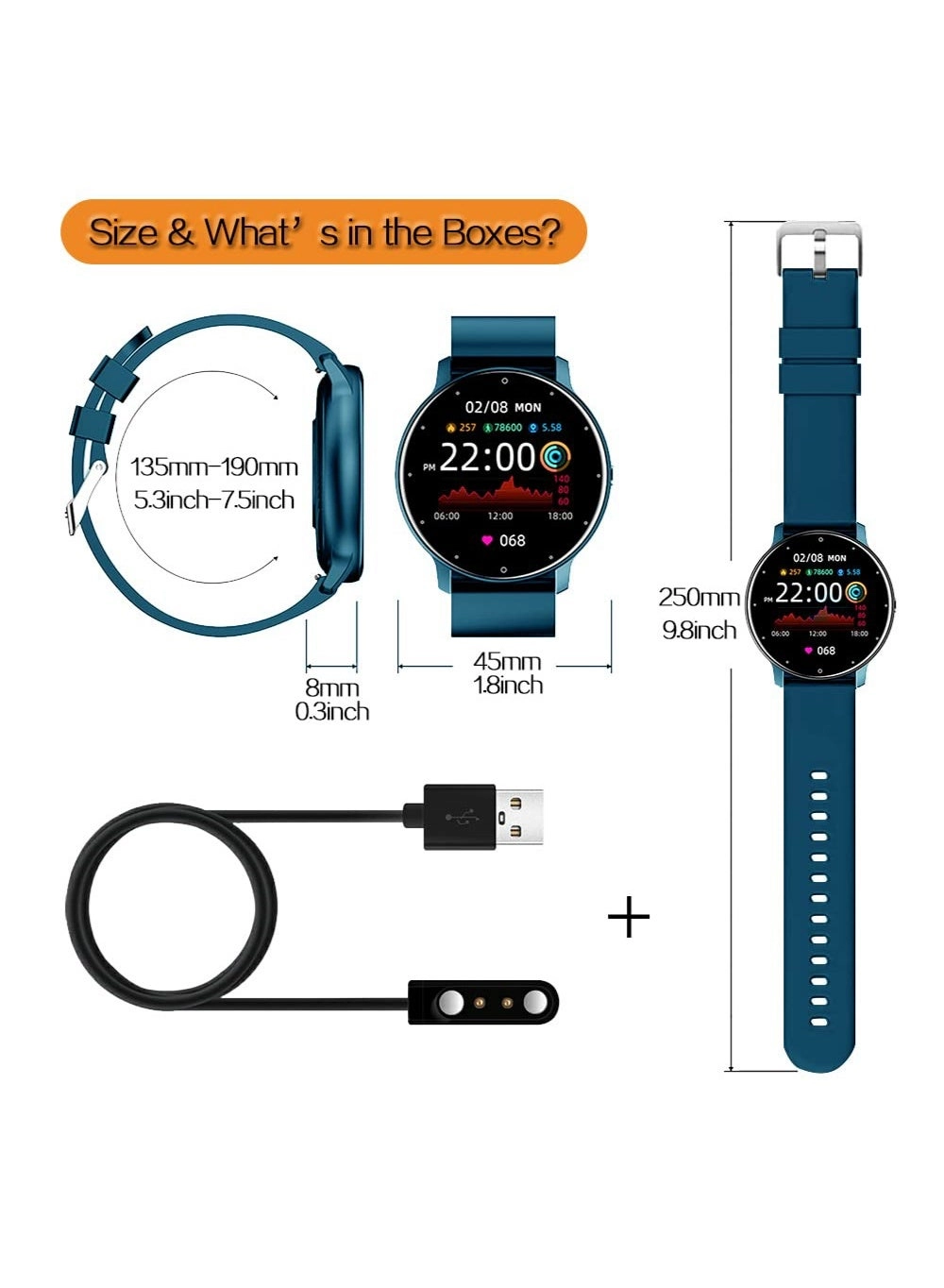 Smart Watch - 2.01”