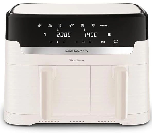 Moulinex Easy Fry Dual Collection Ivory EZ901AF0