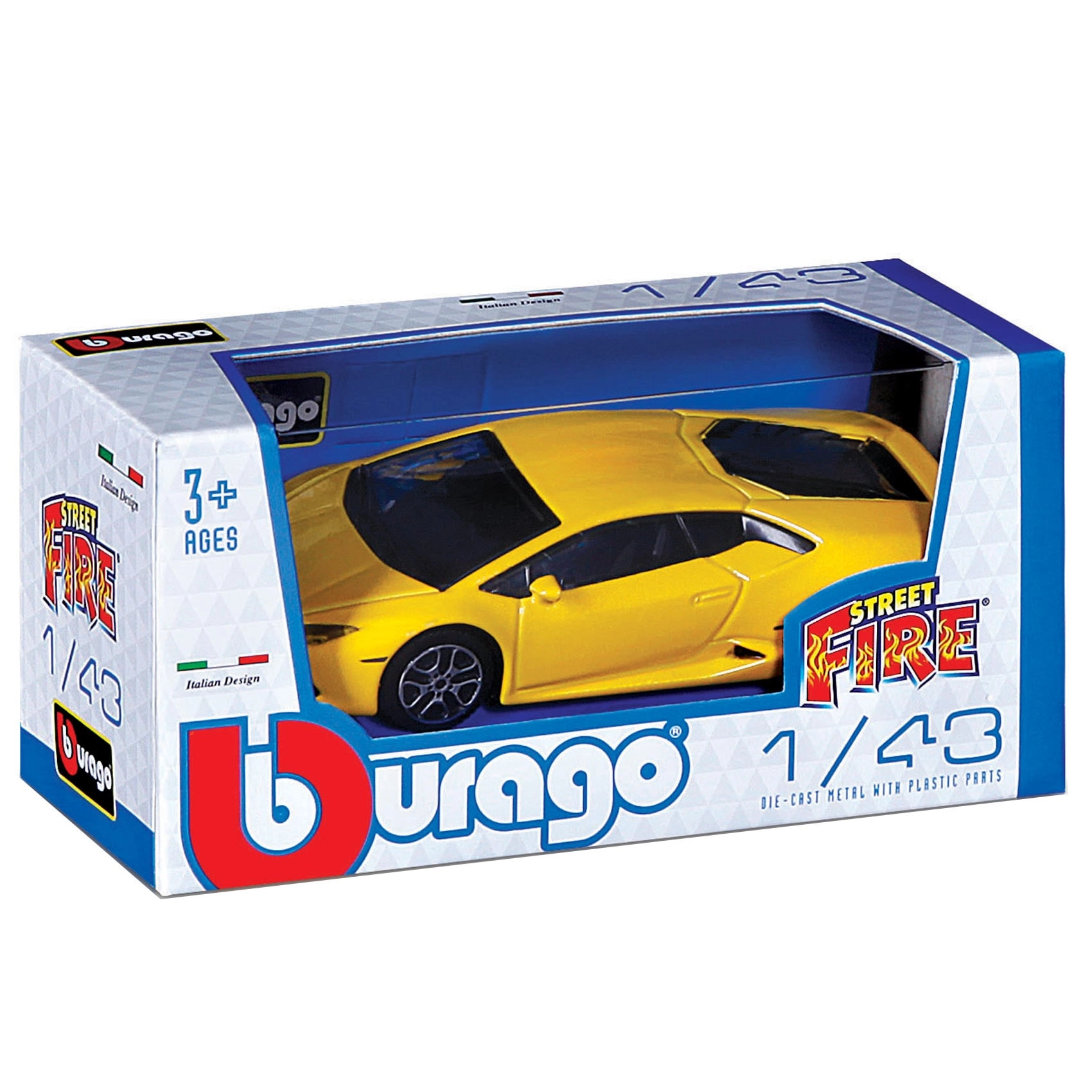 BBURAGO Street Fire Dispenser Asst. - 1:43