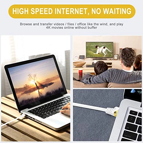 Cat6 Flat Ethernet Cable - 2M/6.5Ft