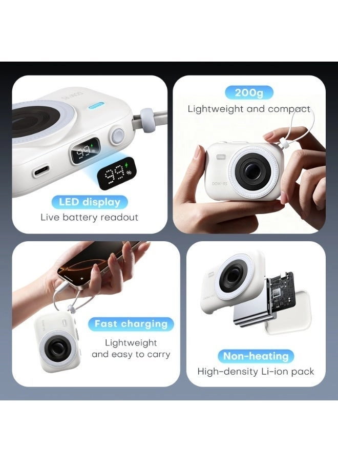 5-in-1 Magnetic Battery Pack - 10000mAh 22.5W