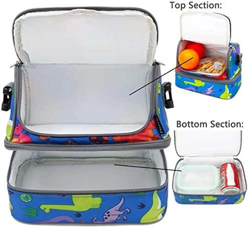 Kids Double Decker Cooler - Shark