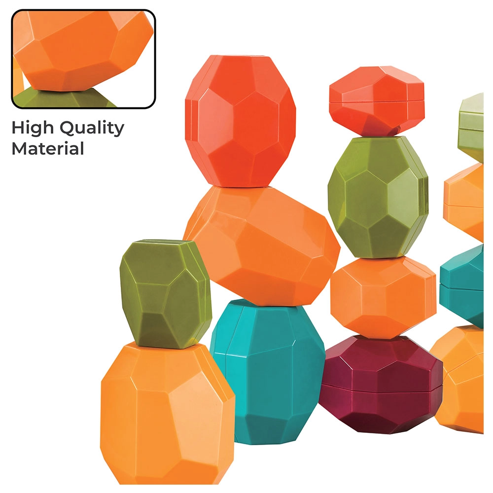 Rock & Stack Balancing Educational Sensory Toy - 1+ 12pcs