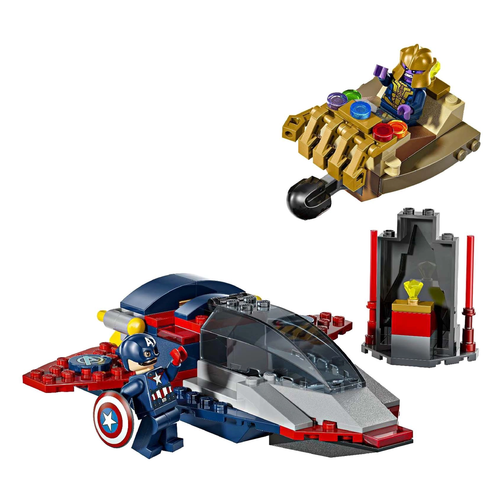 Captain America Vs. Thanos - Super Heroes Marvel