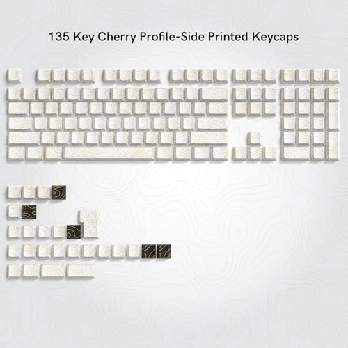 Shine Through keycap Set - 135 pieces