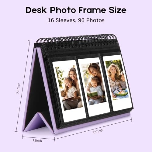 2x3" 96 Pockets Desk Calendar Album
