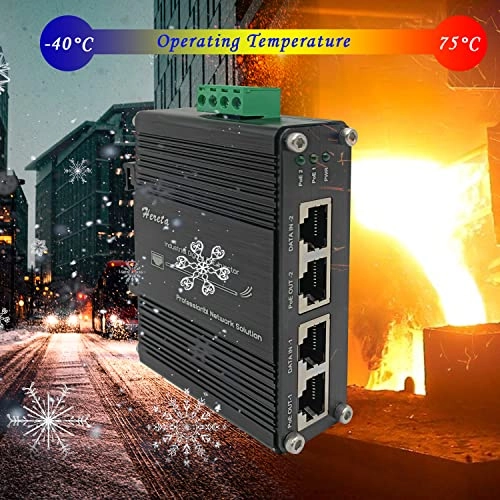 LNK-INJ302 - 2 60W 12~48VDC IEEE802.3af/at 10/100/1000Base-T