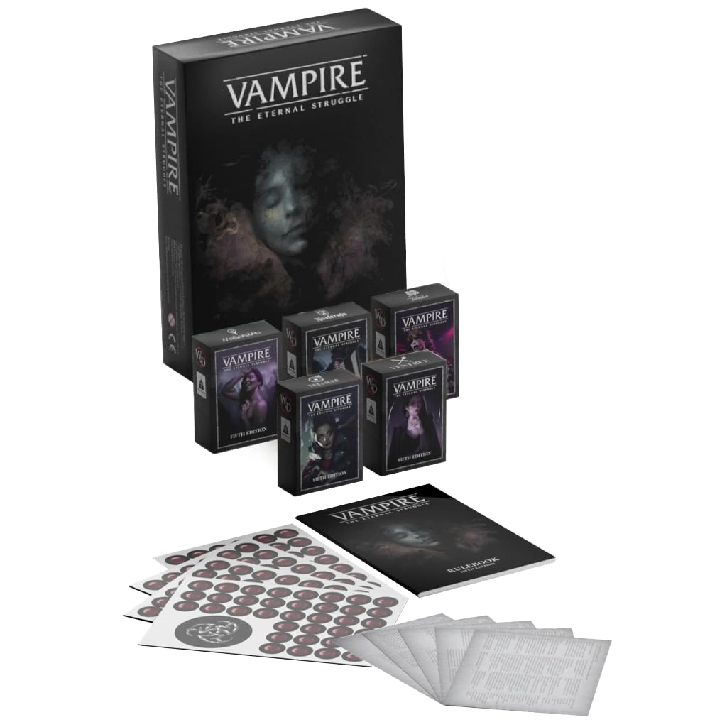 Black Chantry Productions Vampire: The Eternal Struggle Fifth Edition Starter Set - Card Game