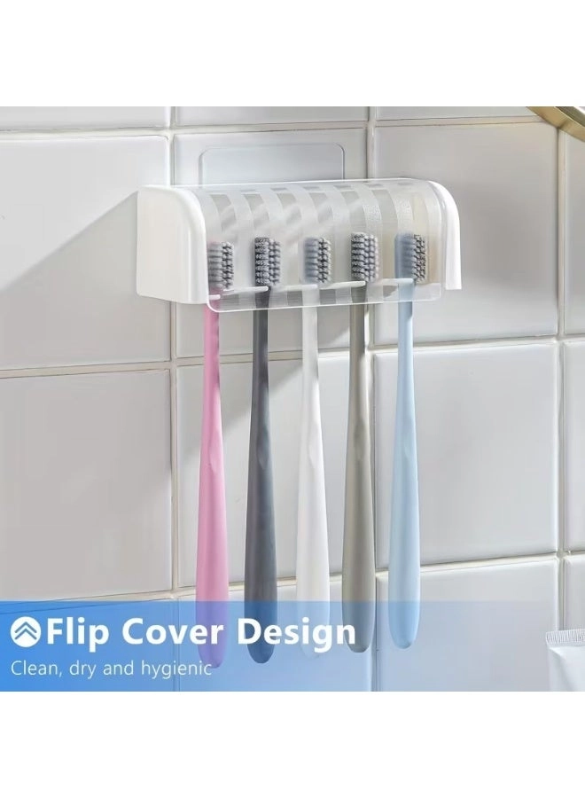 Wall-Mounted Toothbrush Holder