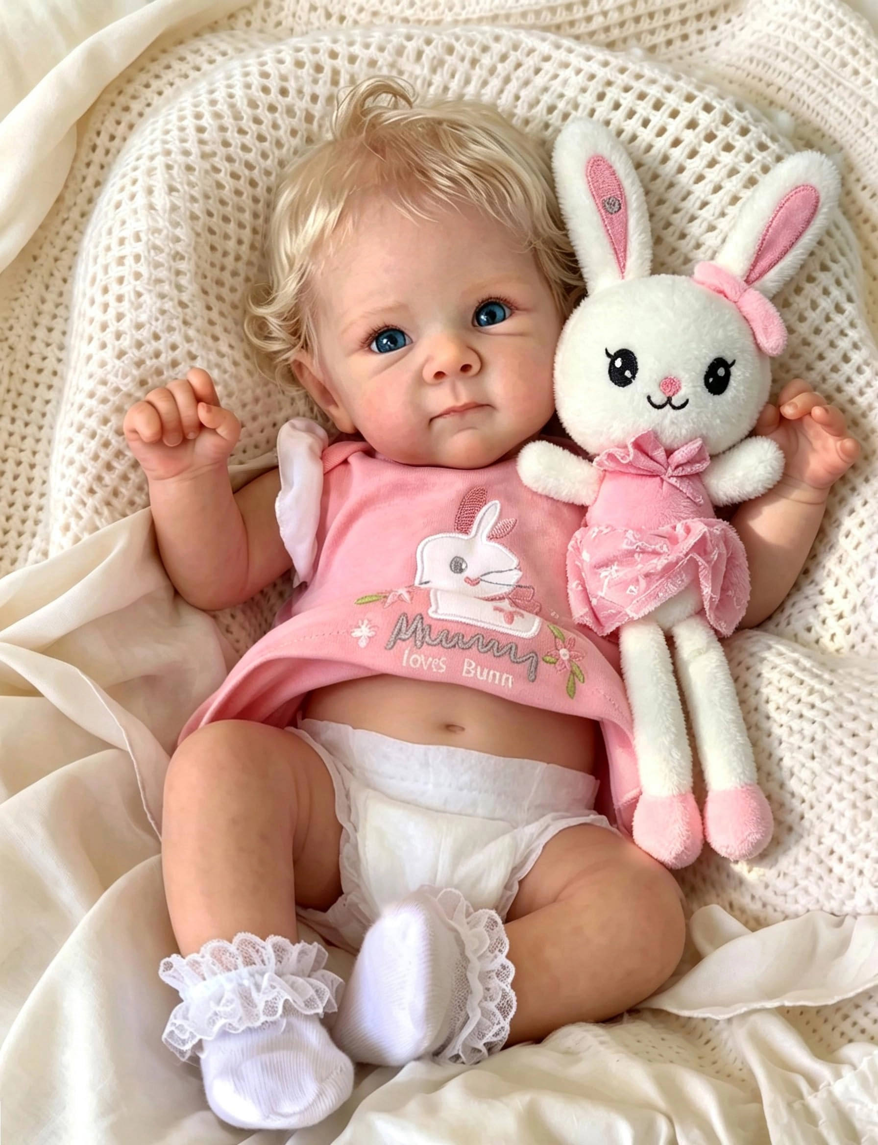 Zero Pam Reborn Baby Doll - Silicone 50 cm Female