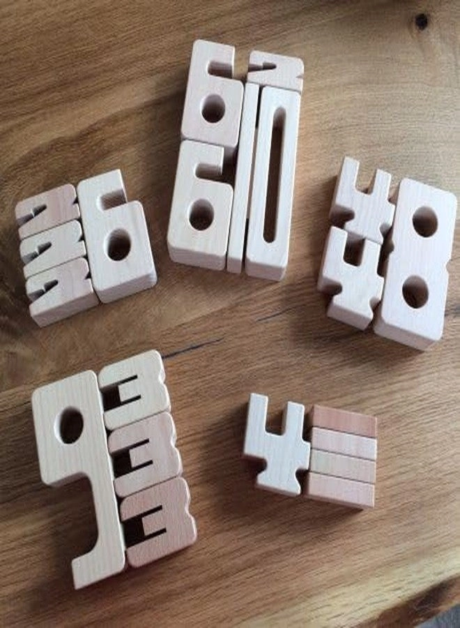 Number Blocks - Wooden SumBlox Style