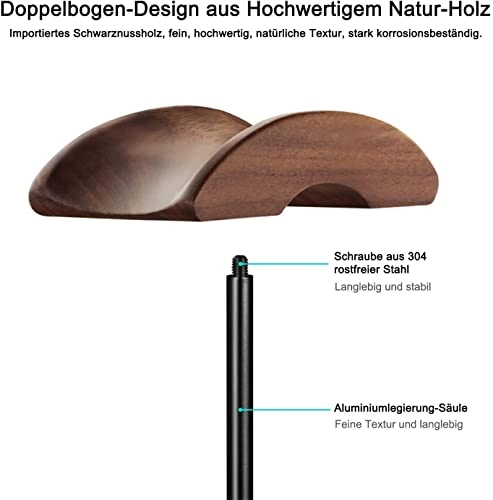 Headphone Stand - Universal Heavy Base