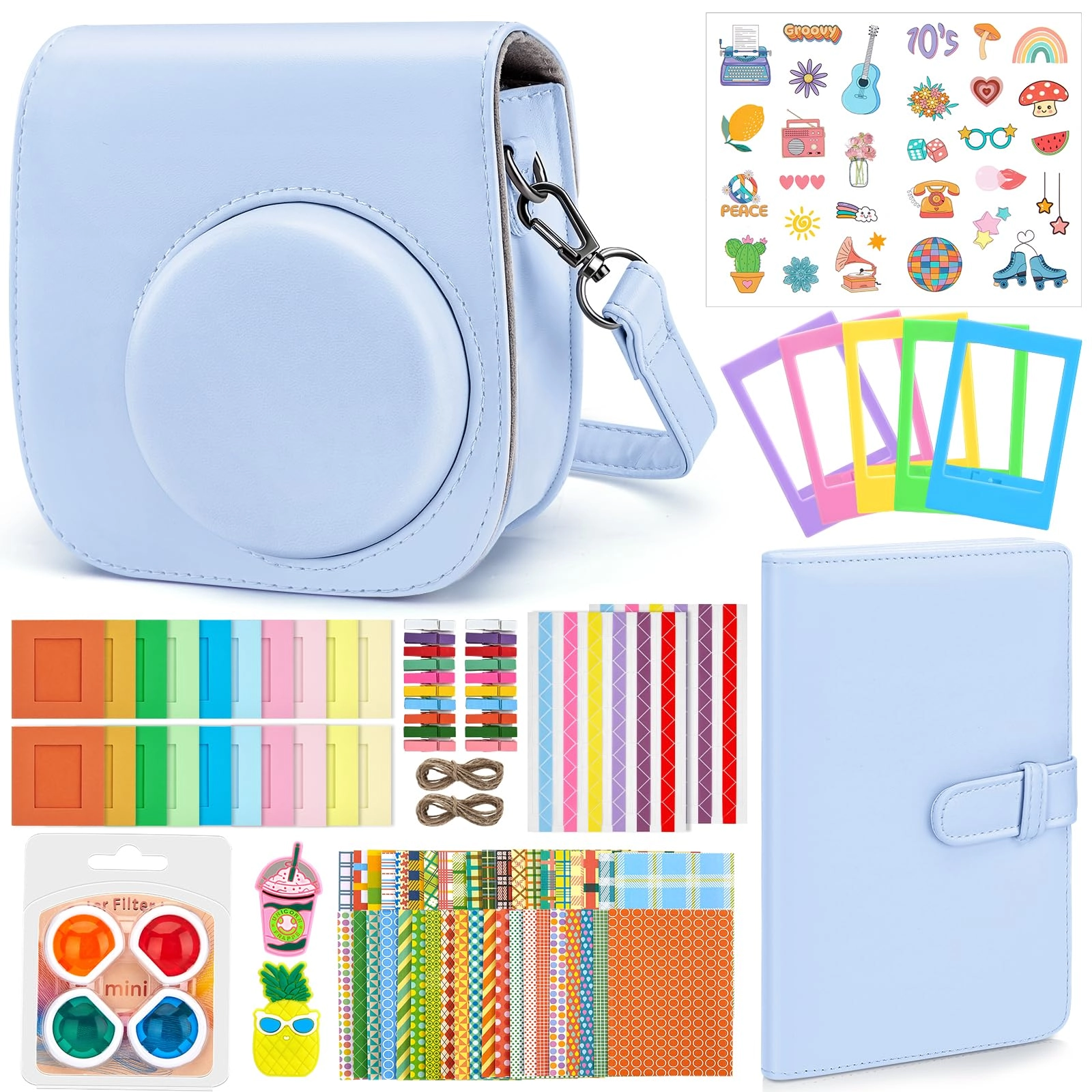 Eurhomewit Instax Mini 12 - 19 cm x 19 cm x 19 cm Instax Mini 12/11 Soft