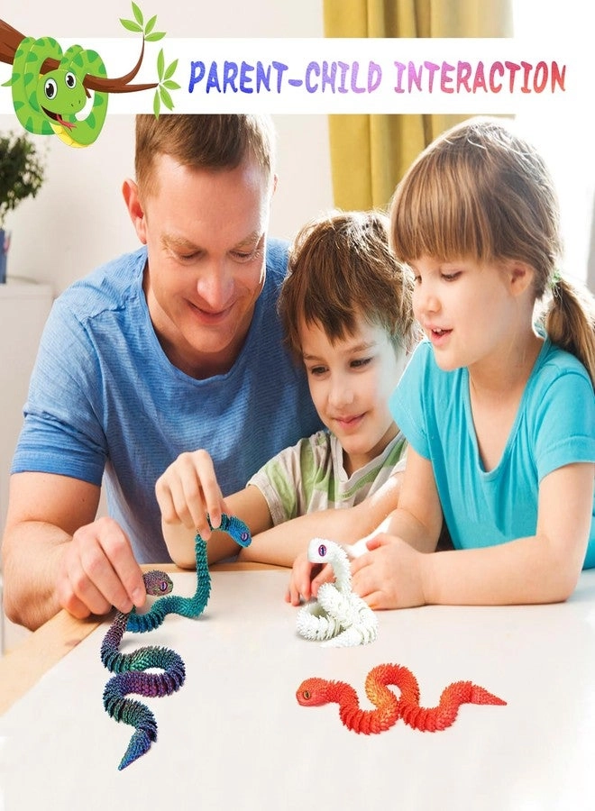 3D Printed Snake - 4 Pcs