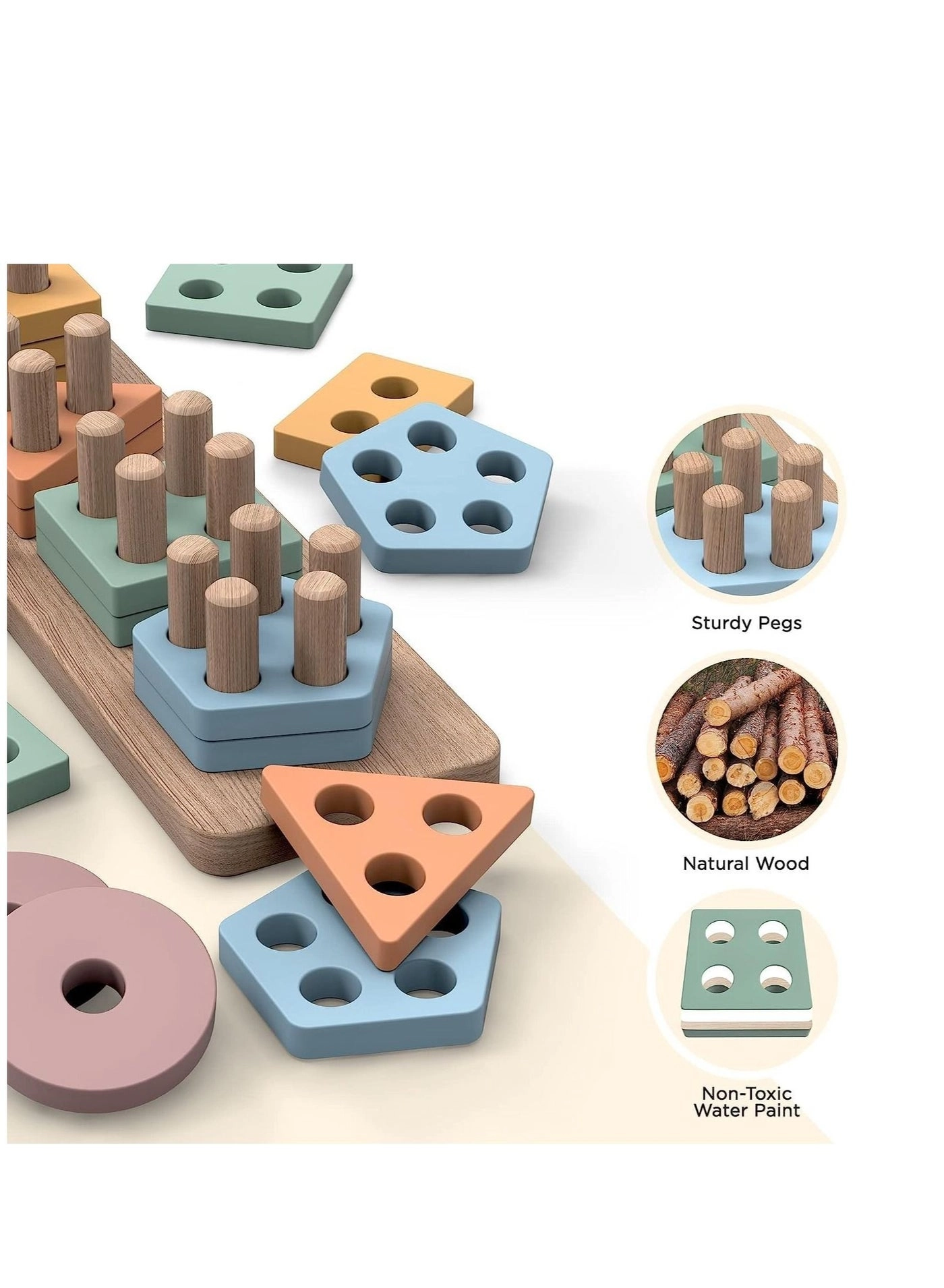 Montessori Toys - 1+ Years 20 pieces