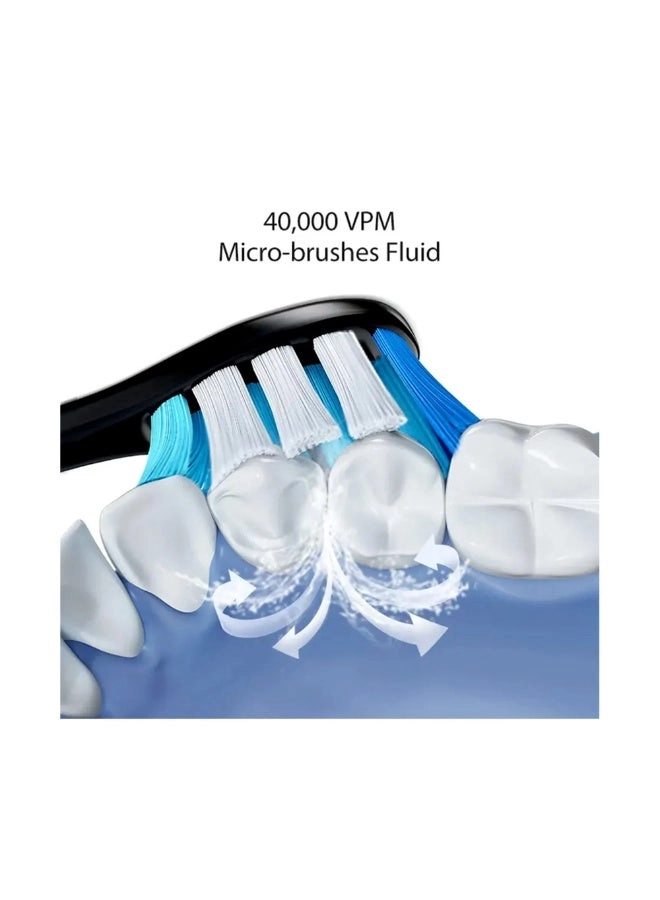 D2 - 40000 movements per minute 8 Replacement Heads 5 Modes