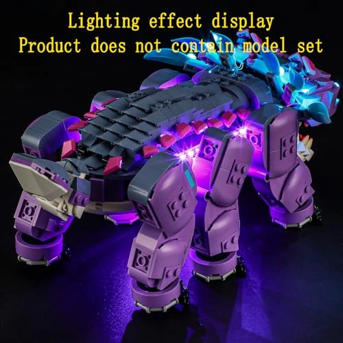 LED Light Kit for LEGO Fortnite Klombo 77077 - Plastic 1 4.5-5V
